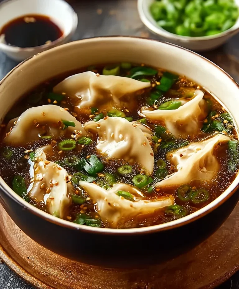 Hearty Potsticker Soup Recipe – Comfort in a Bowl