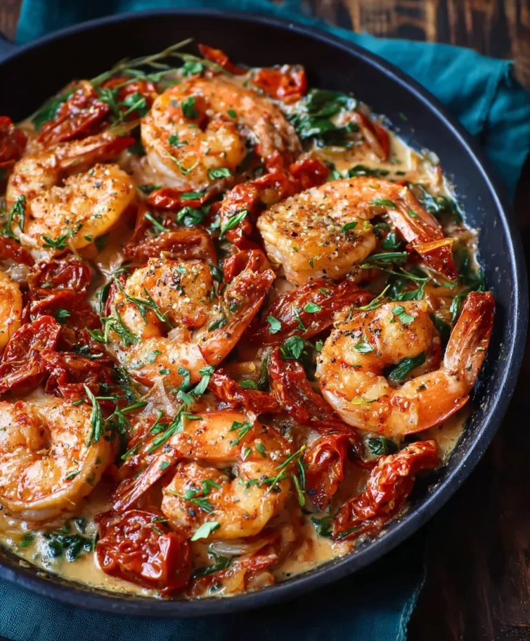 One-Pan Tuscan Shrimp Easy 30-Minute Meal