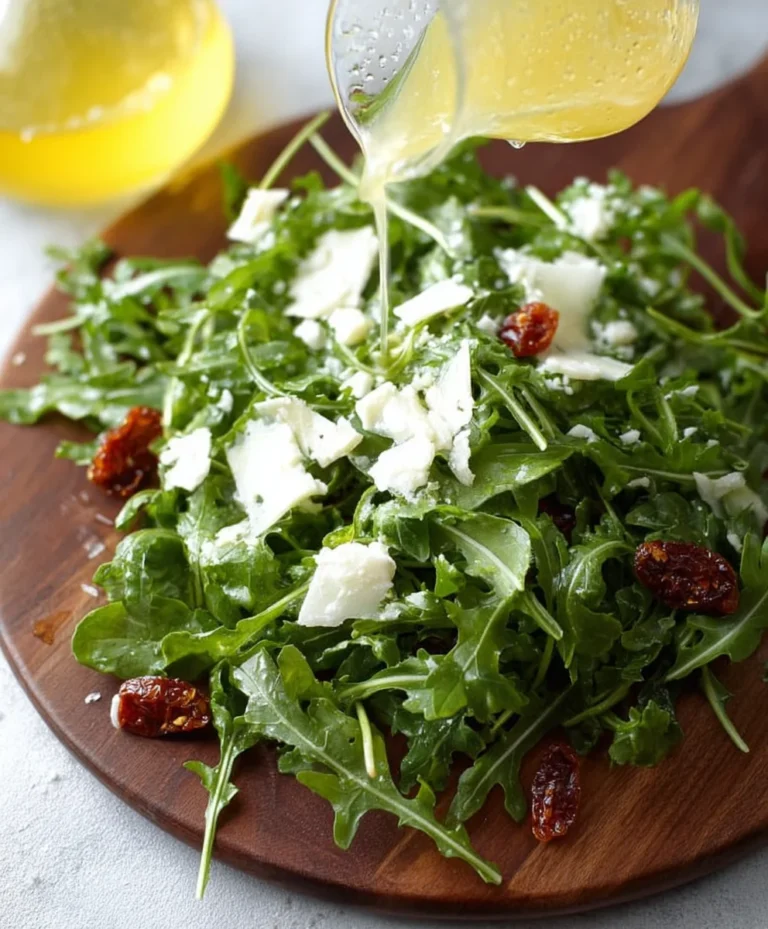 Easy Arugula Salad Recipe – Fresh & Flavorful