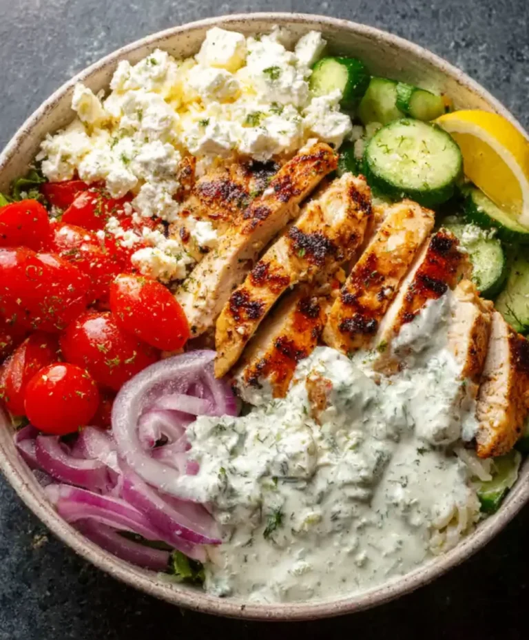 Greek Chicken Bowls – Easy Weeknight Dinner