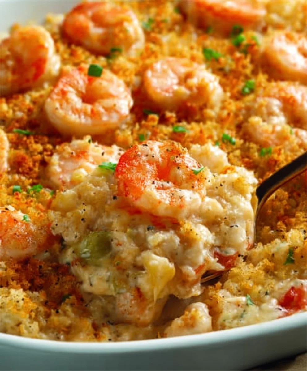 Easy Shrimp Casserole - Quick Family Dinner