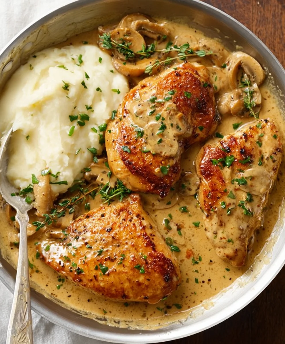 Creamy Garlic Chicken - Easy Flavorful Dinner