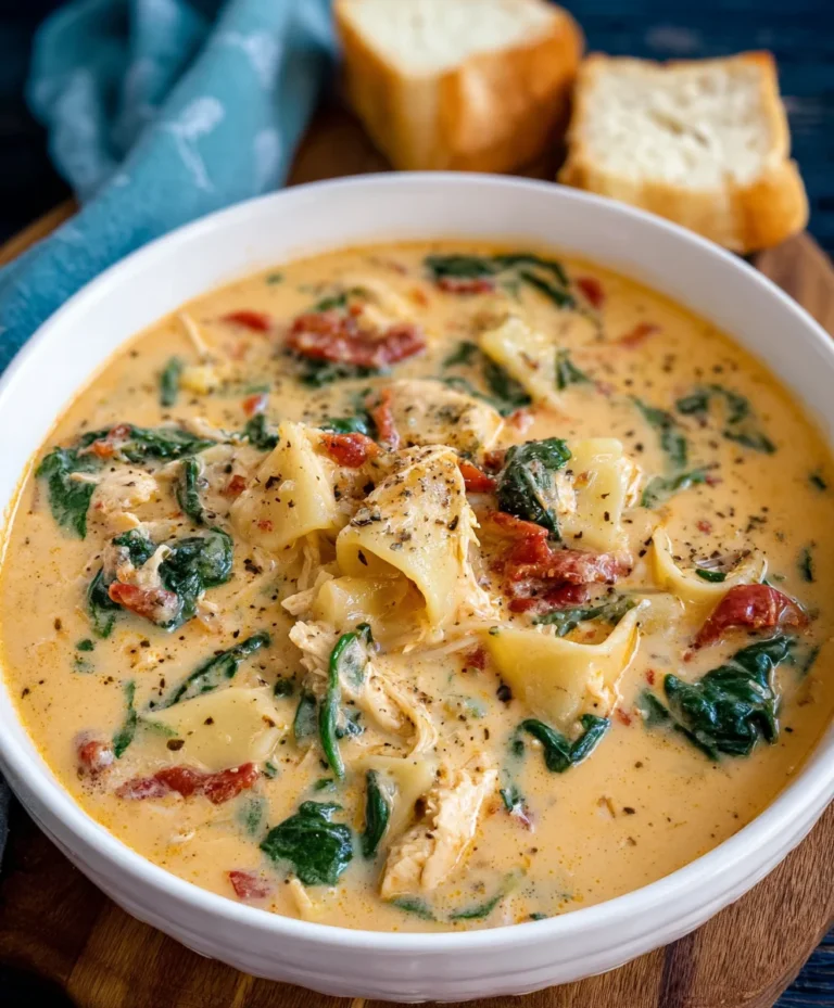 Creamy Marry Me Tuscan Chicken Soup – Easy Recipe