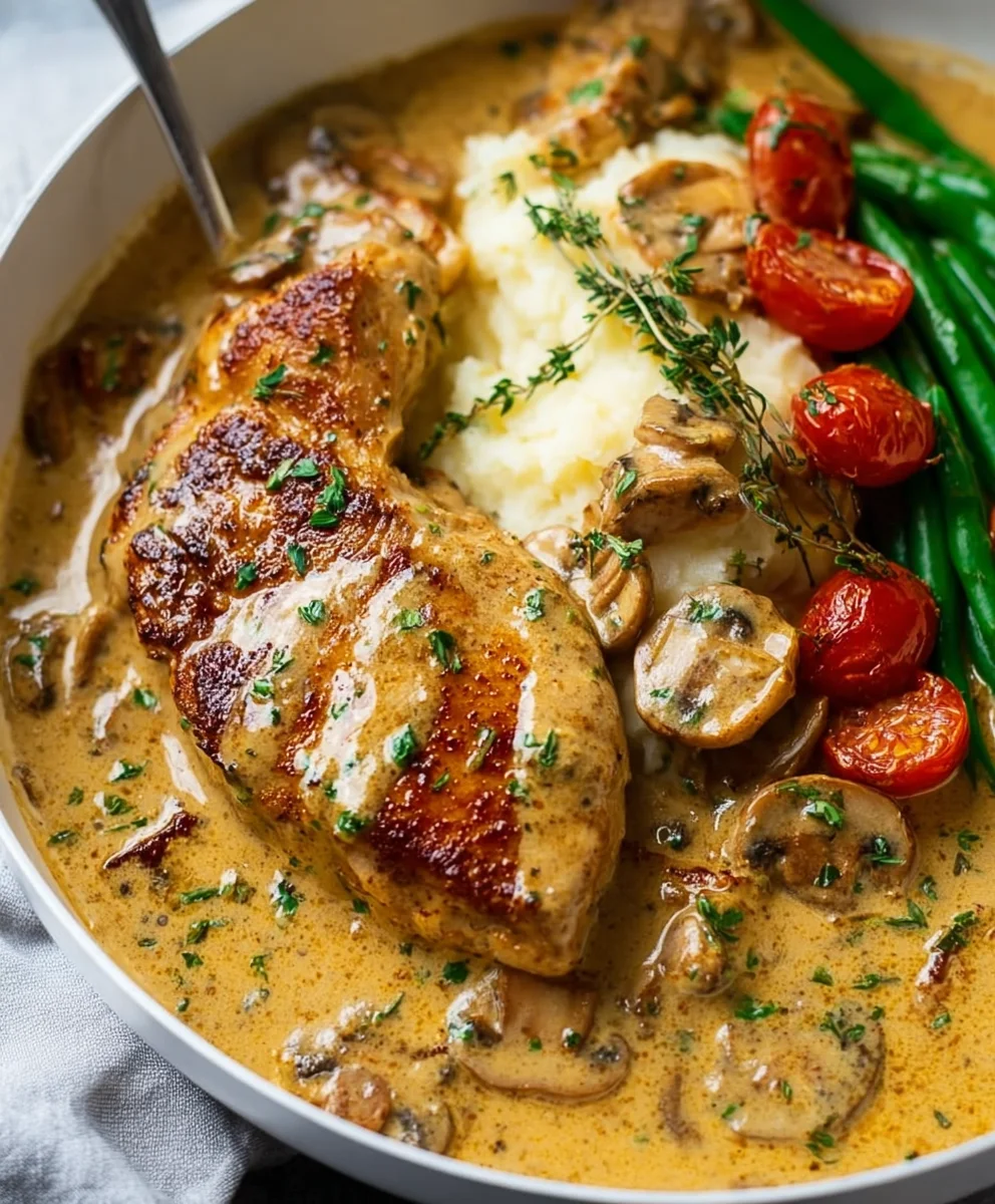 Creamy Garlic Chicken - Easy Flavorful Dinner