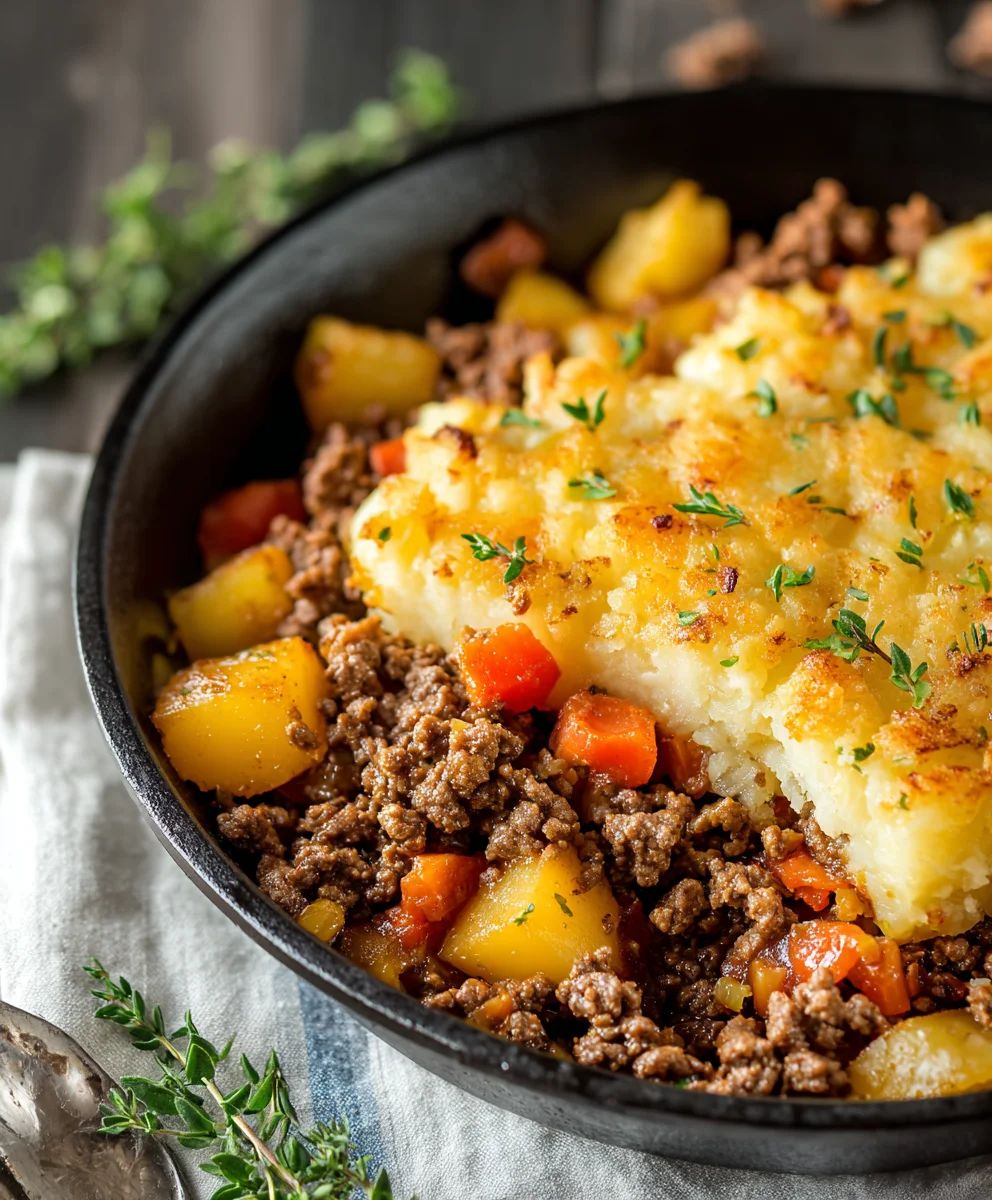Easy Ground Beef and Potatoes Dinner Recipe