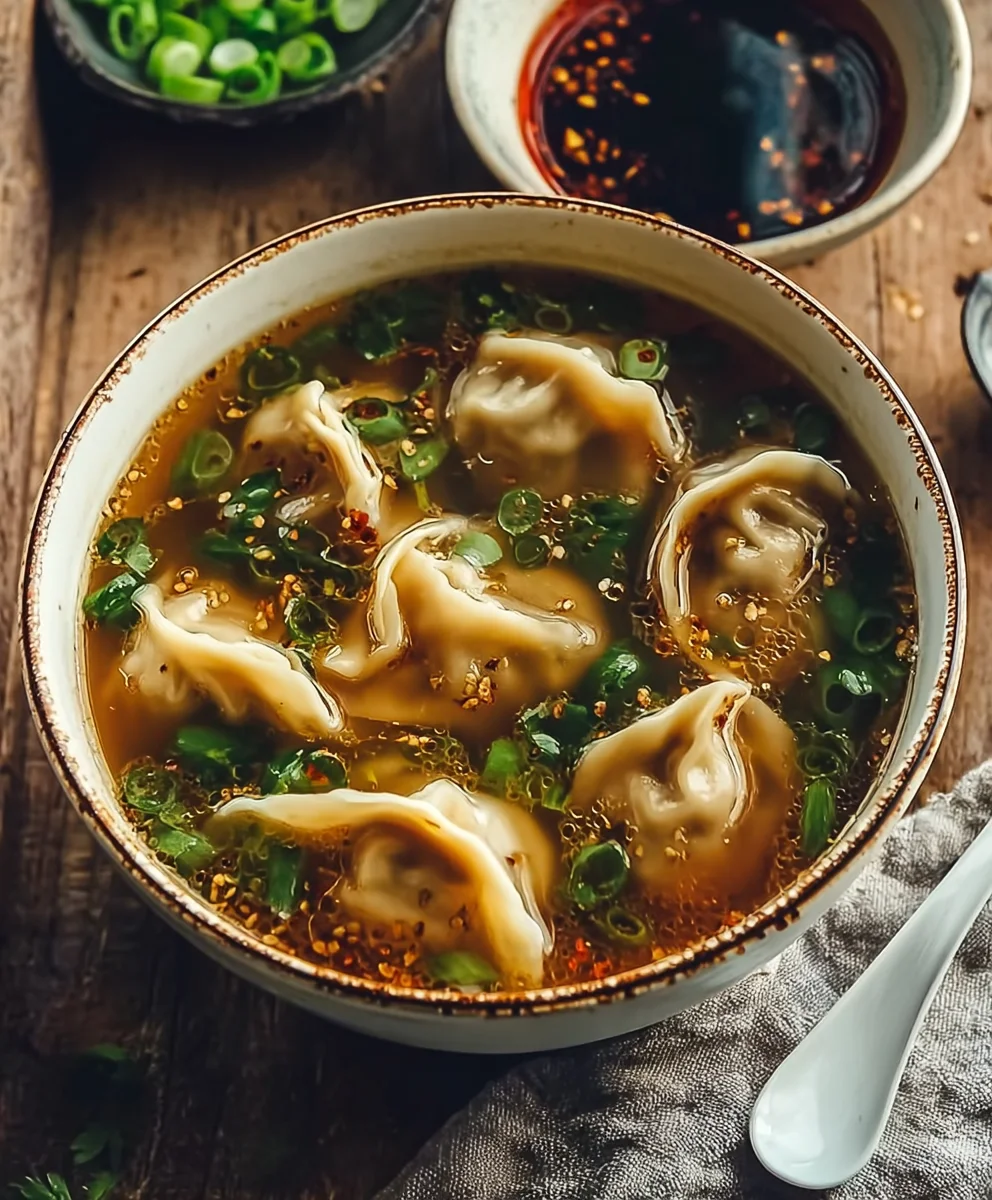 Hearty Potsticker Soup Recipe - Comfort in a Bowl