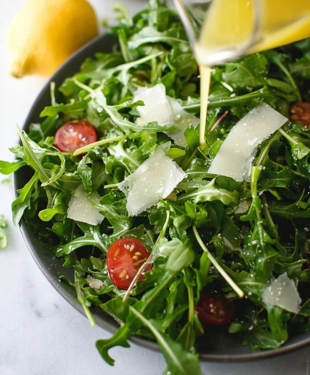 Spicy Arugula Salad Recipe- Delicious & Easy Quick Meal