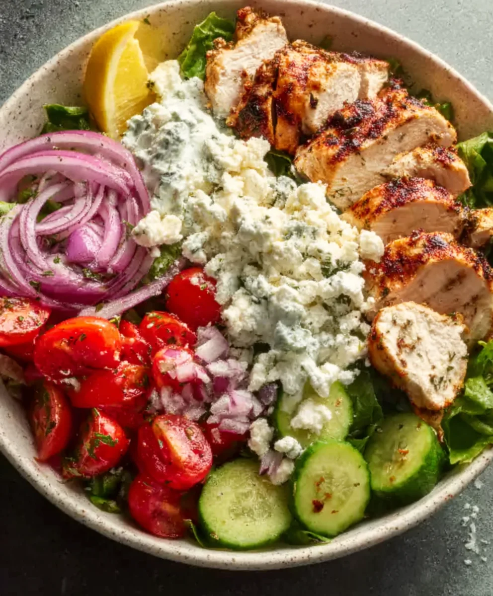 Greek Chicken Bowls - Easy Weeknight Dinner