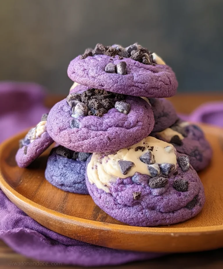 Ube Cookies and Cream Cookies Recipe- Sweet Treat