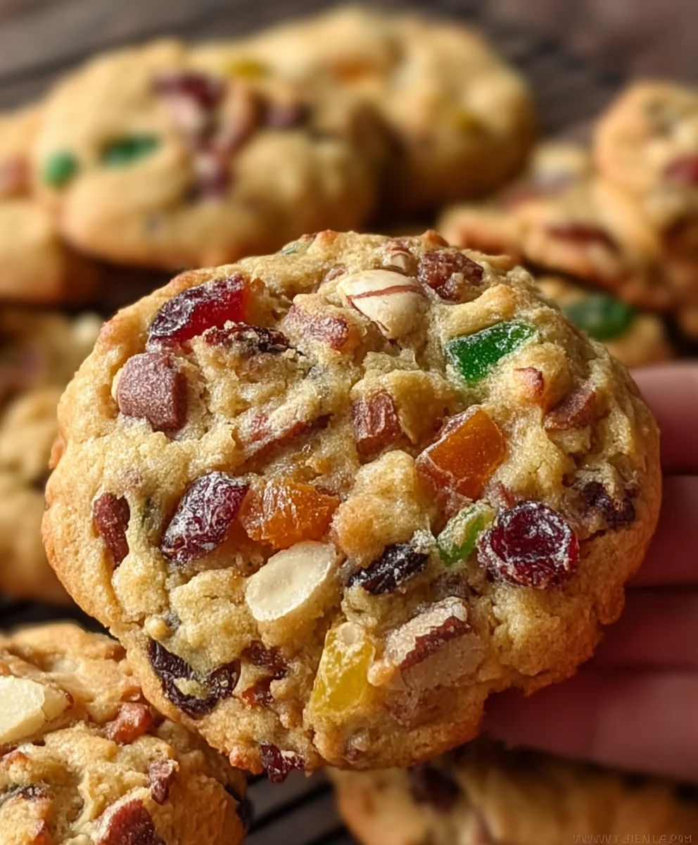 Delicious Fruitcake Cookies- A Holiday Favorite