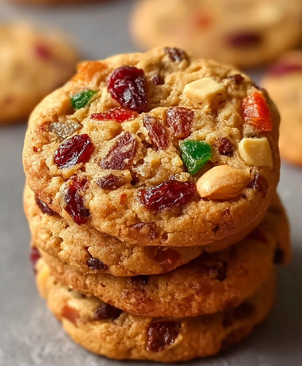 Delicious Fruitcake Cookies- A Holiday Favorite