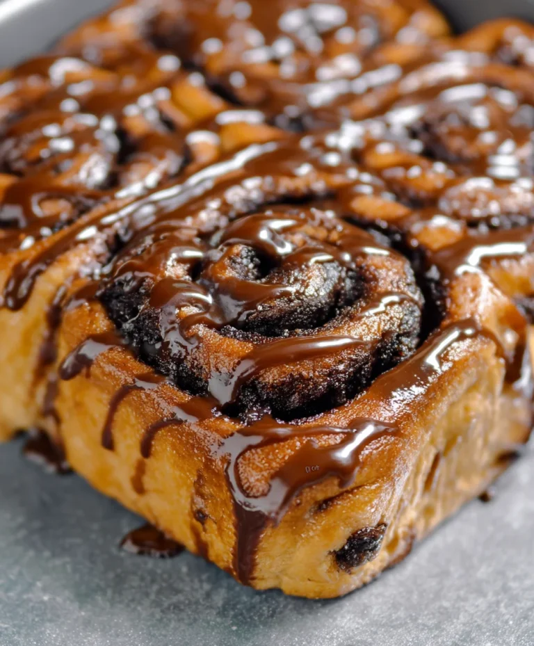 Gooey Chocolate Cinnamon Rolls Recipe-Perfect Treat