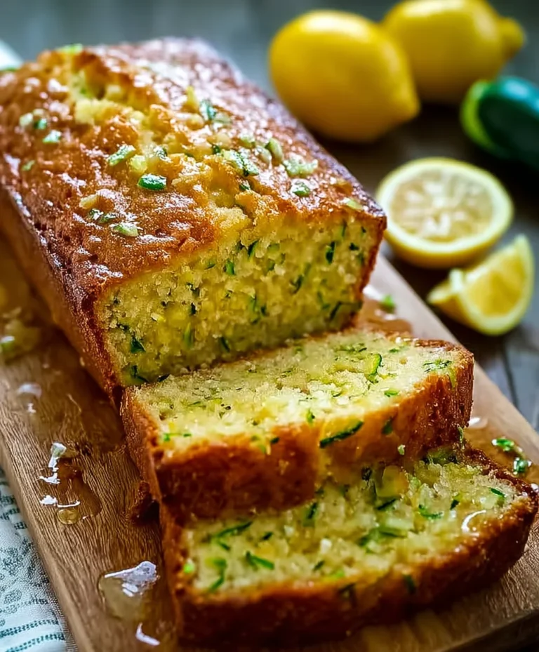 Lemon Zucchini Bread- A Delicious Quick Bread Recipe