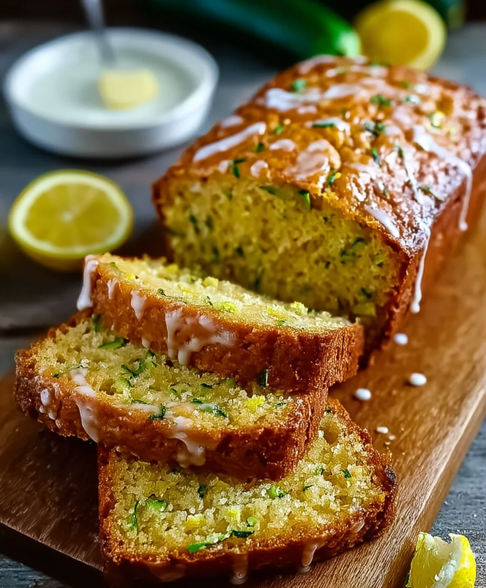 Lemon Zucchini Bread- A Delicious Quick Bread Recipe