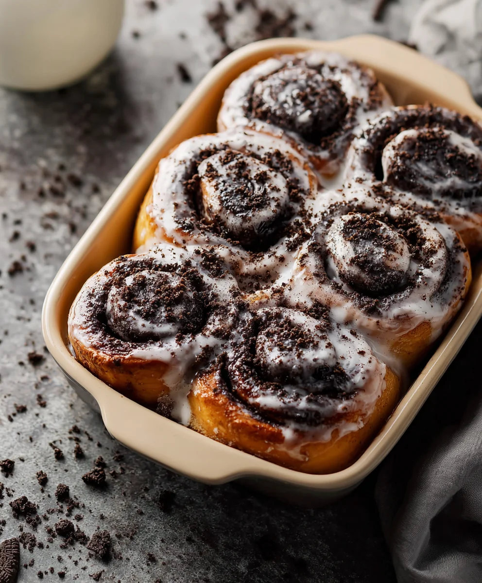 Oreo Cinnamon Rolls - Irresistible Dessert Recipe