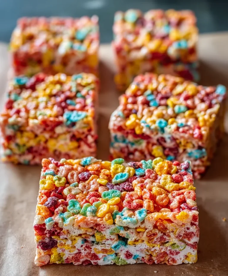 Fruity Pebbles Treats- Easy Fun Cereal Snack
