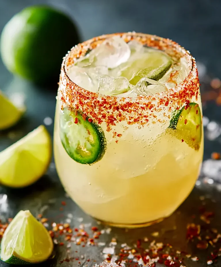 Spicy Margarita- Fiery Refreshing Drink