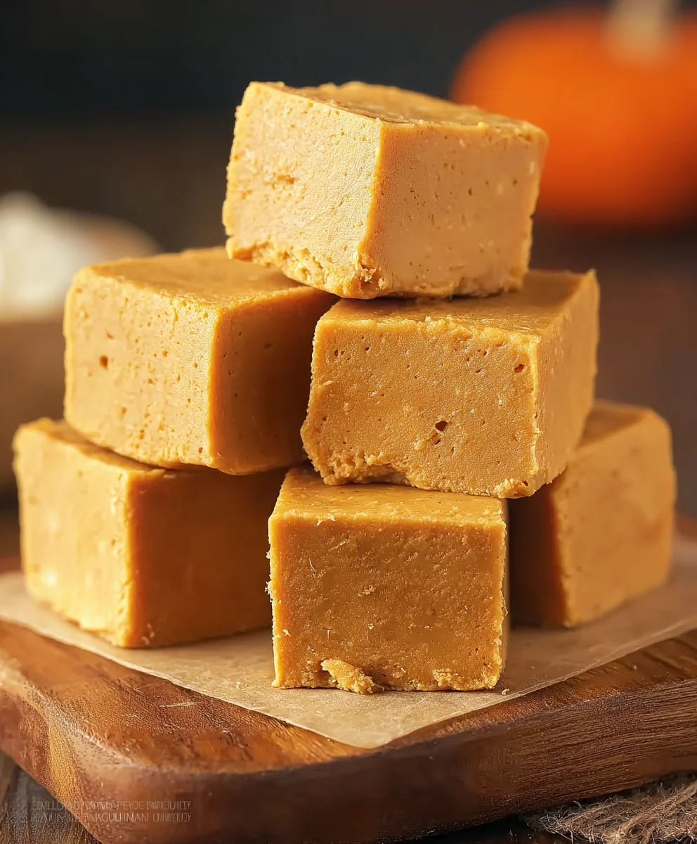 Easy Pumpkin Fudge Recipe-Delicious Fall Treat