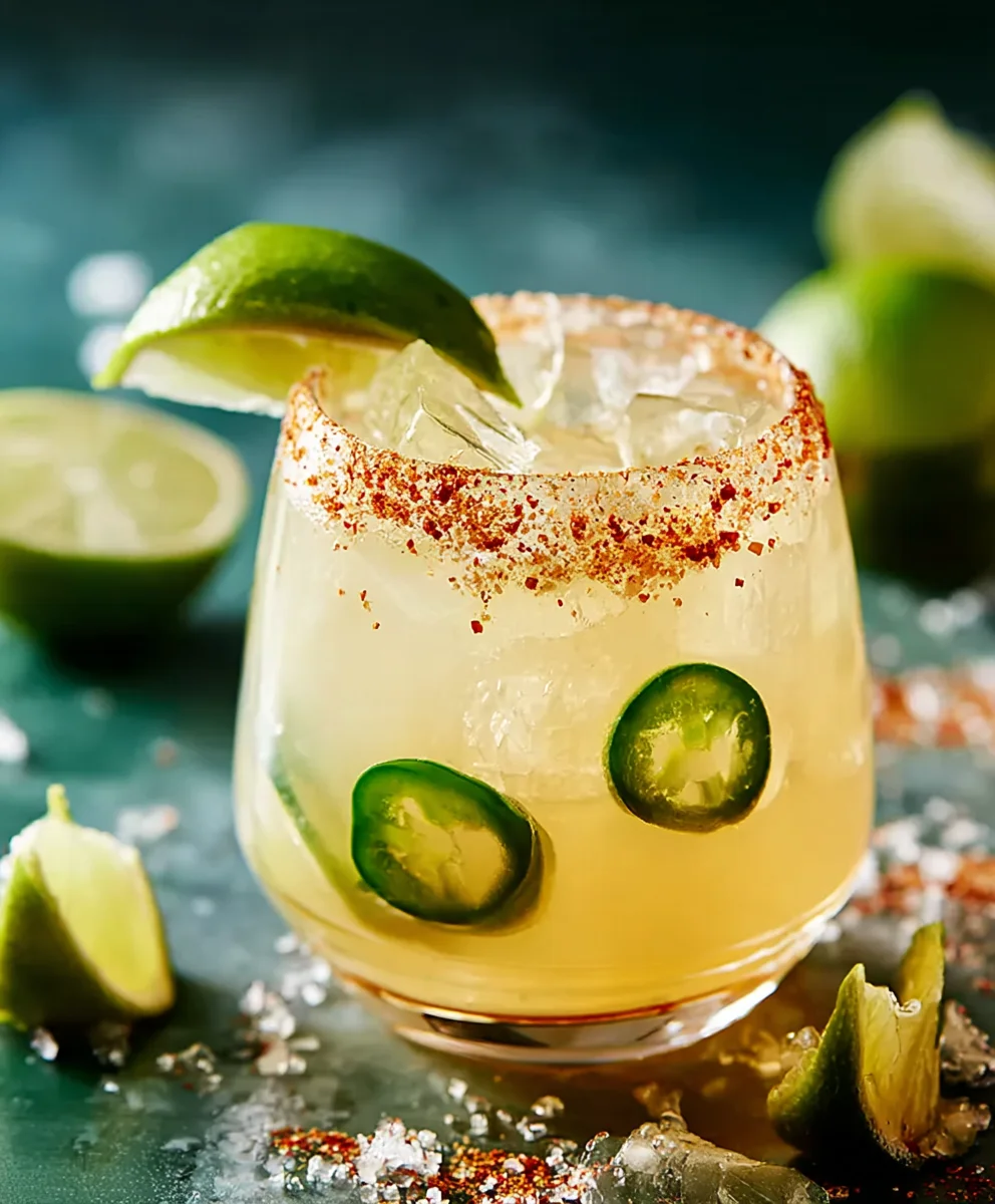 Spicy Margarita- Fiery Refreshing Drink