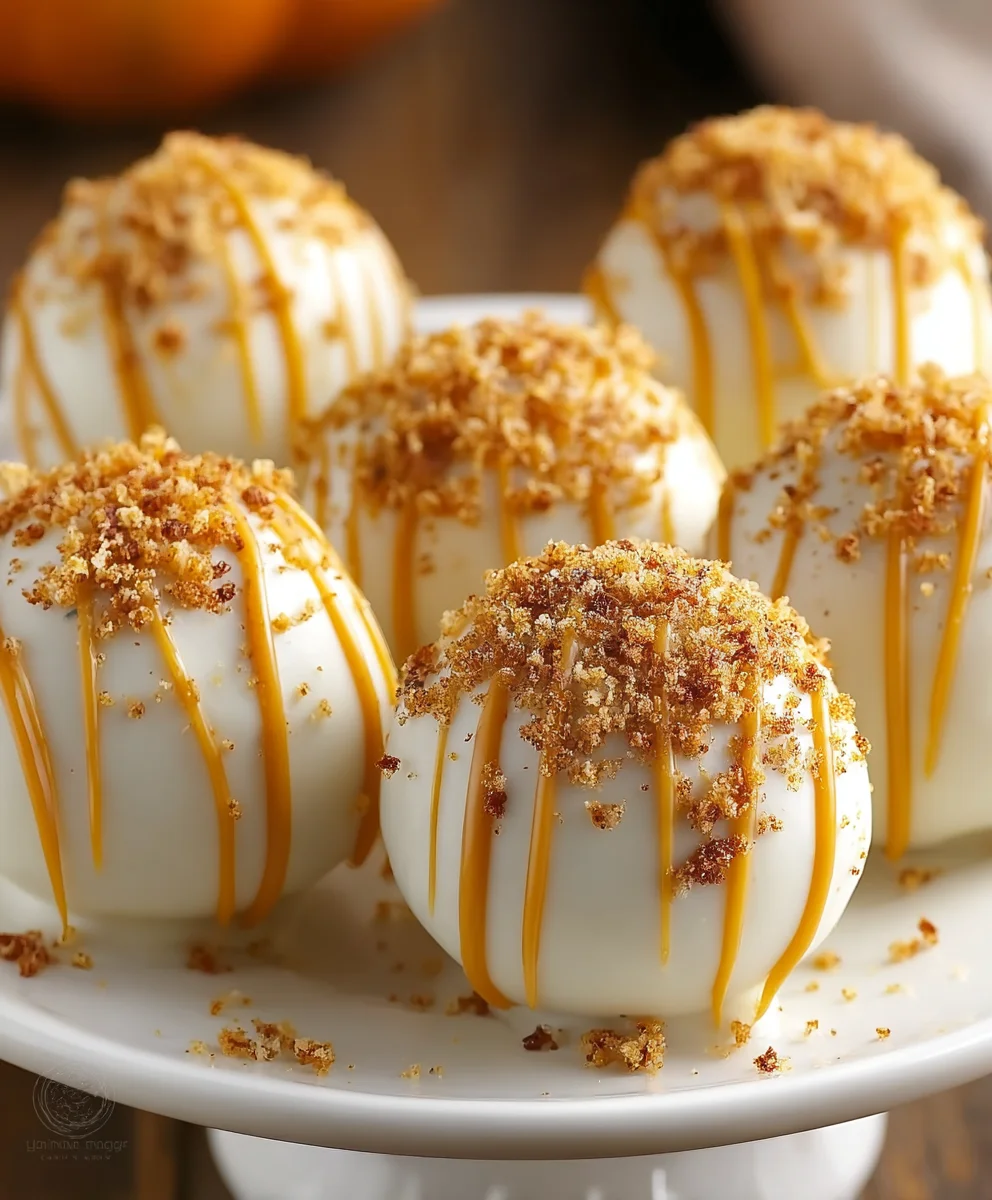 Pumpkin Spice Cake Pops & Truffles-Fall Treat