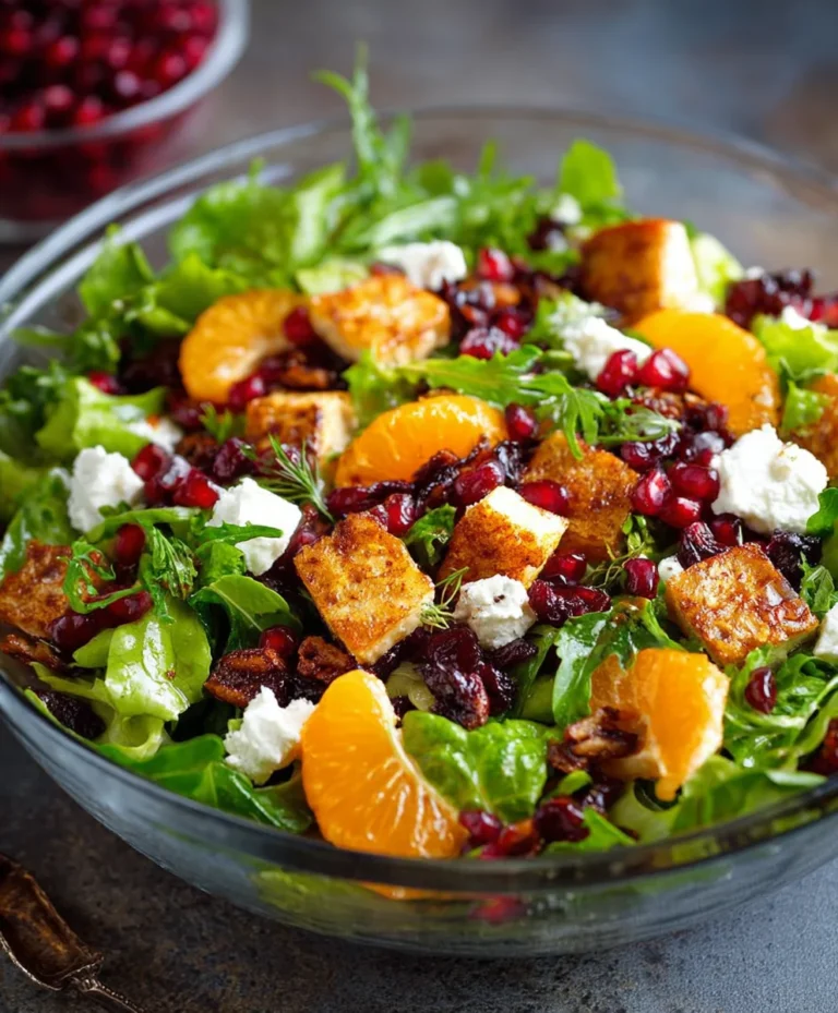 Festive Christmas Beef Salad – Easy Holiday Recipe