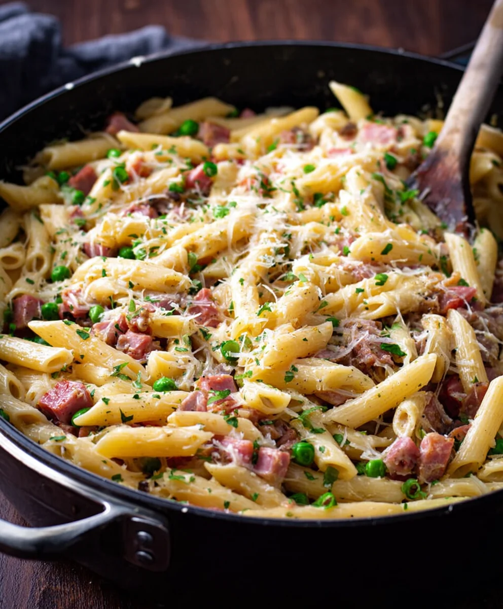 One Pot Beef Beef Ham Penne Skillet Easy Meal