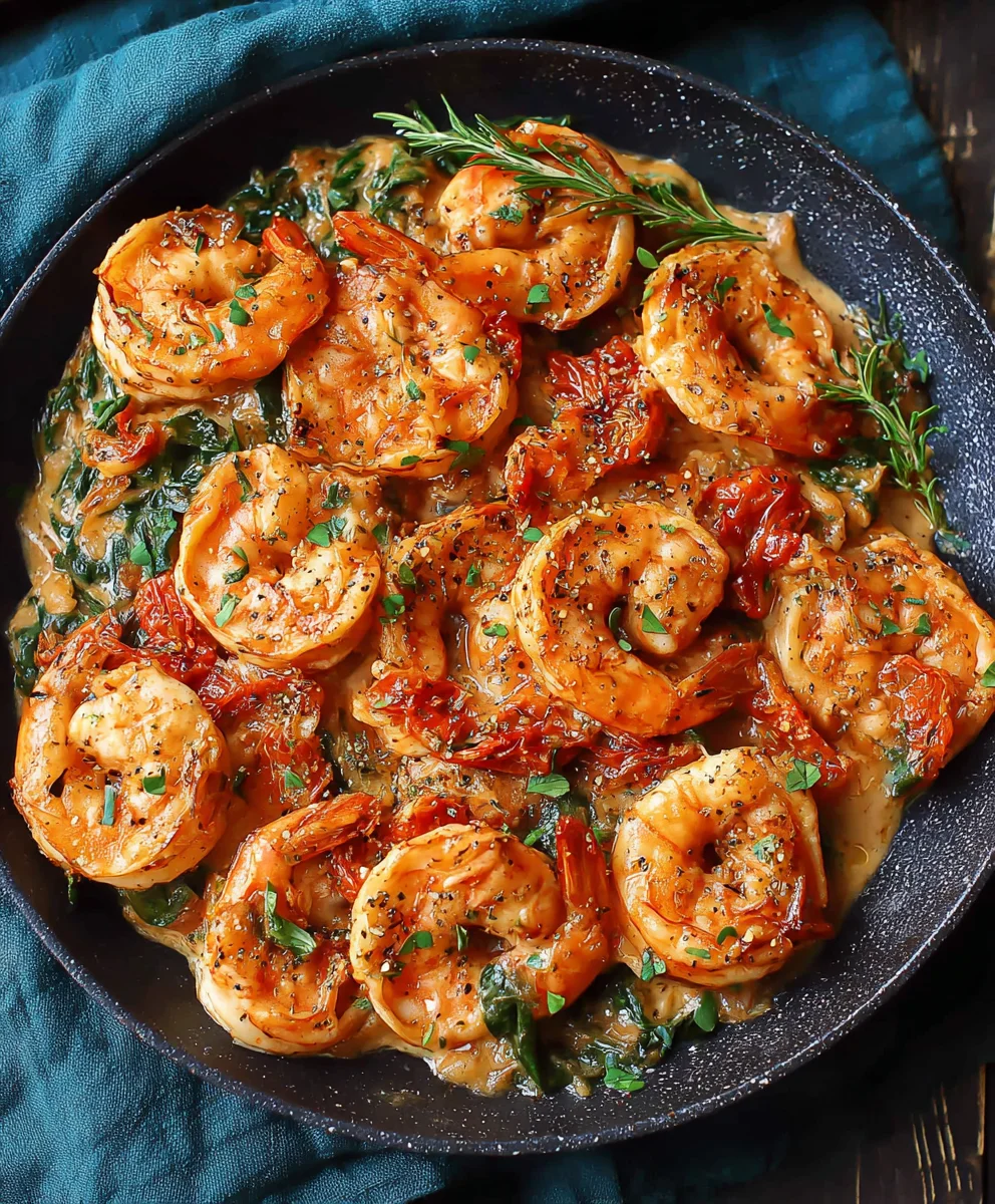 Tuscan Shrimp One-Pan 30-Minute Dinner