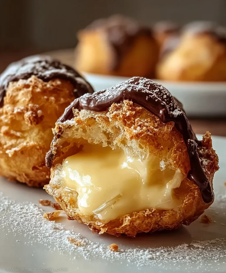 Easy Banana Pudding Puffs-Instant Sweet Treat