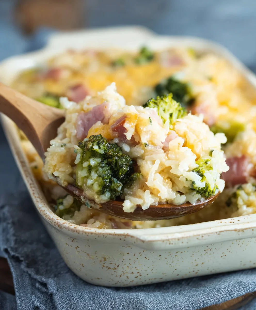 Beef Beef Ham Broccoli Rice Casserole Recipe