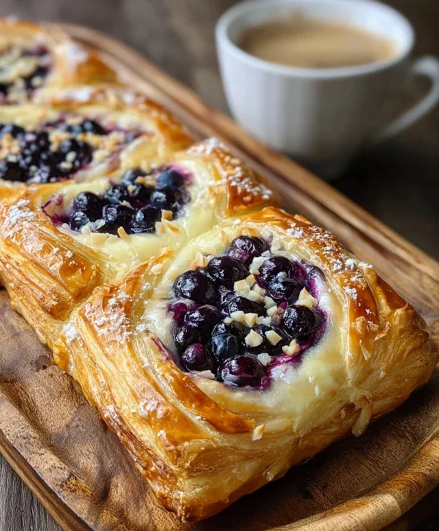 Blueberry Cheese Danish