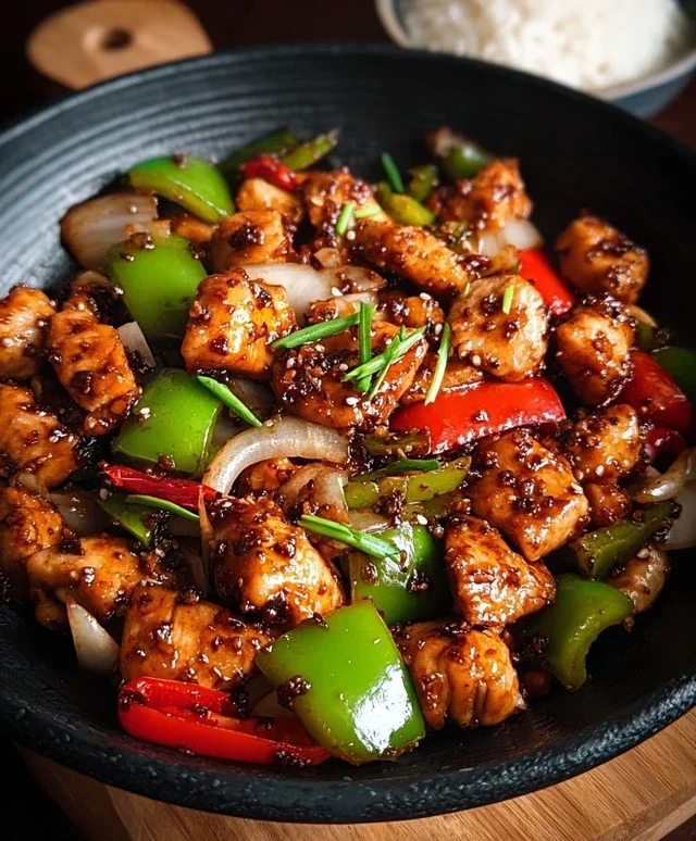 Easy Black Pepper Chicken