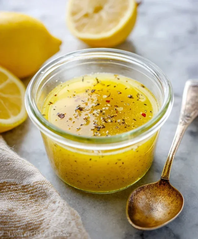 Basic Lemon Vinaigrette Dressing