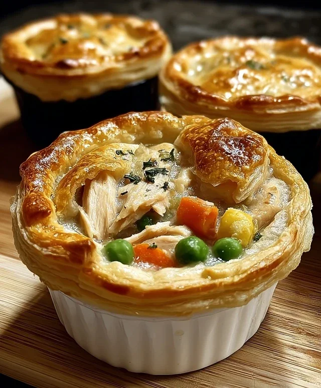 Mini Chicken Pot Pies