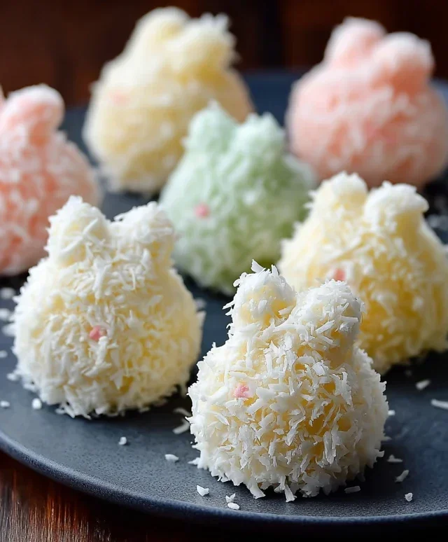 Easter Bunny Coconut Tails