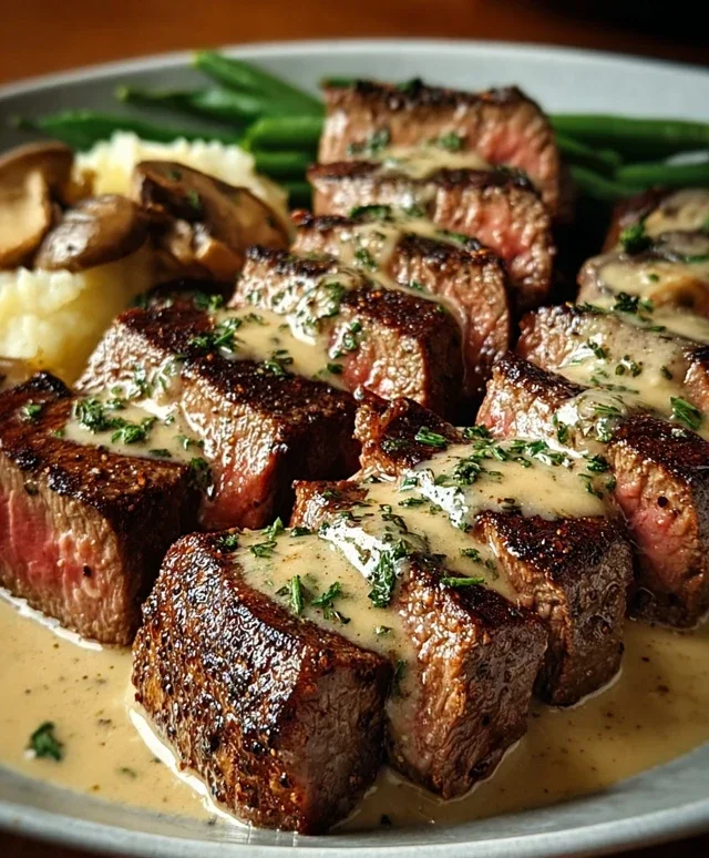 Quick Creamy Steak Dinner