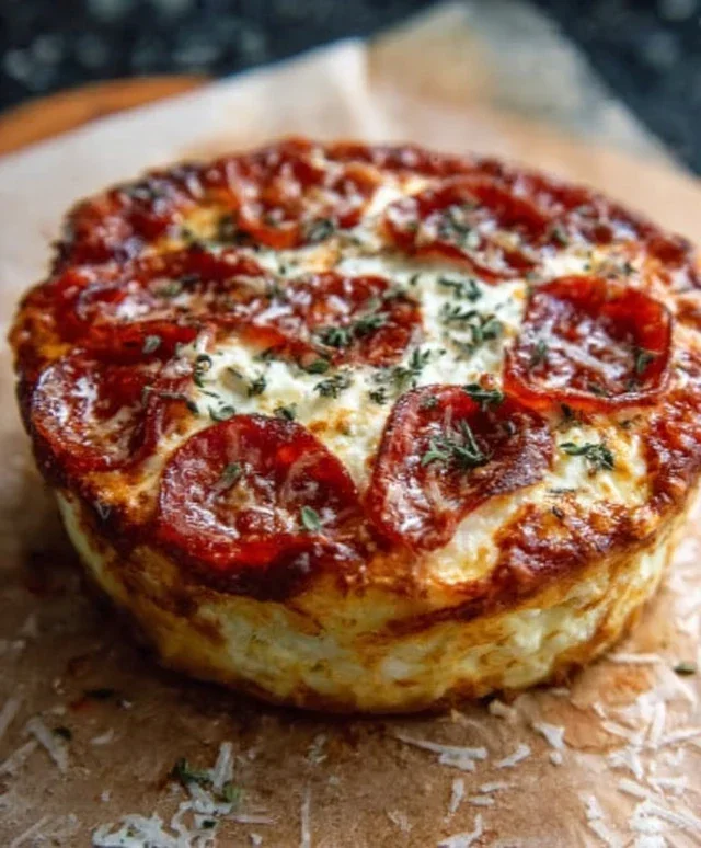 Cottage Cheese Pizza Bowl