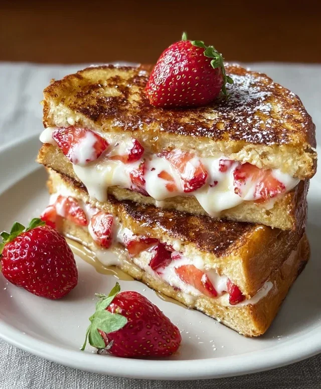 Strawberry Cheesecake French Toast