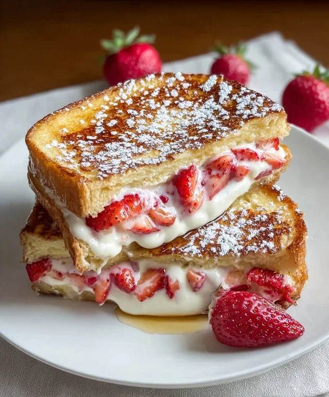 Strawberry Cheesecake French Toast