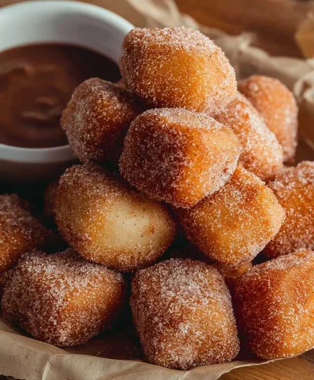Sweet Air Fryer Churro Bites Recipe