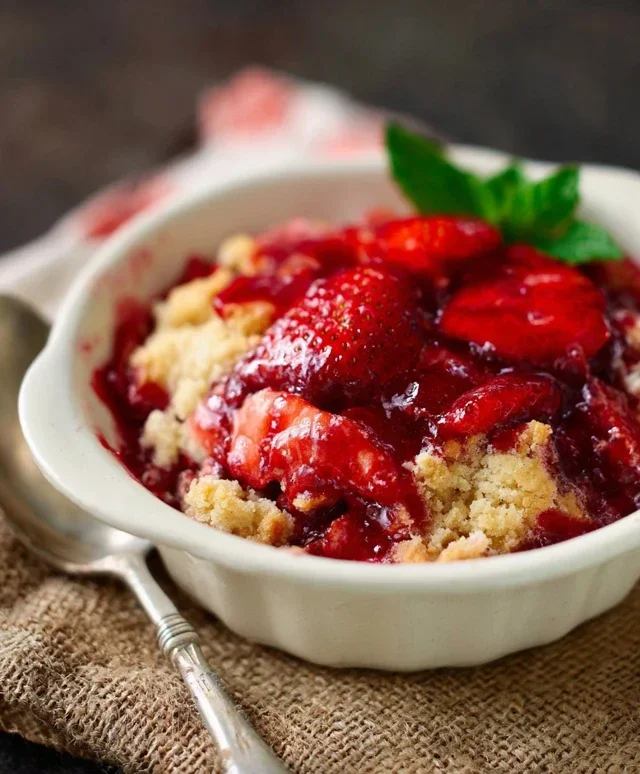 Strawberry Cobbler