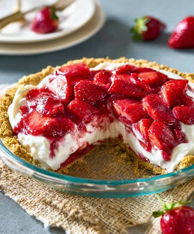 Strawberry Cream Cheese Pie