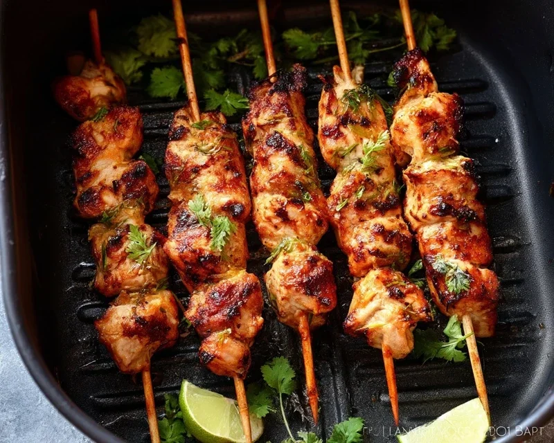 Bang Bang Chicken Skewers