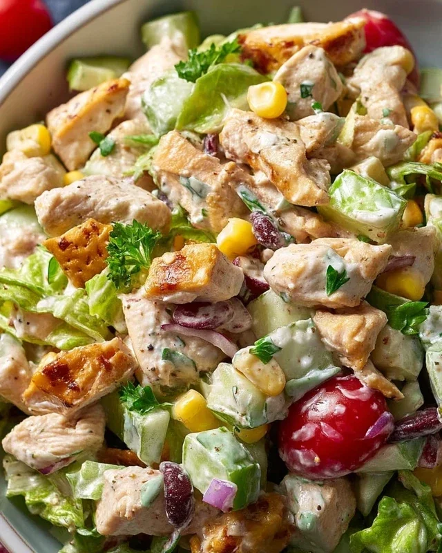 Healthy Ranch Chicken Salad