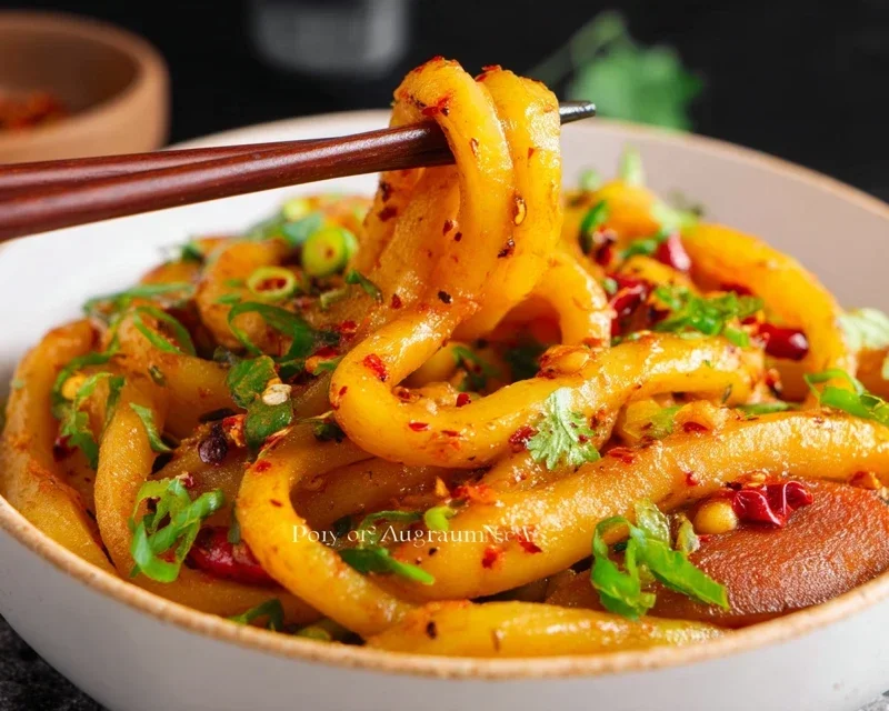 Spicy Potato Noodles