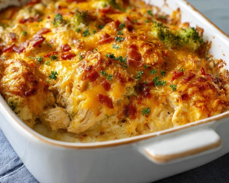 Easy Low Carb Chicken Casserole