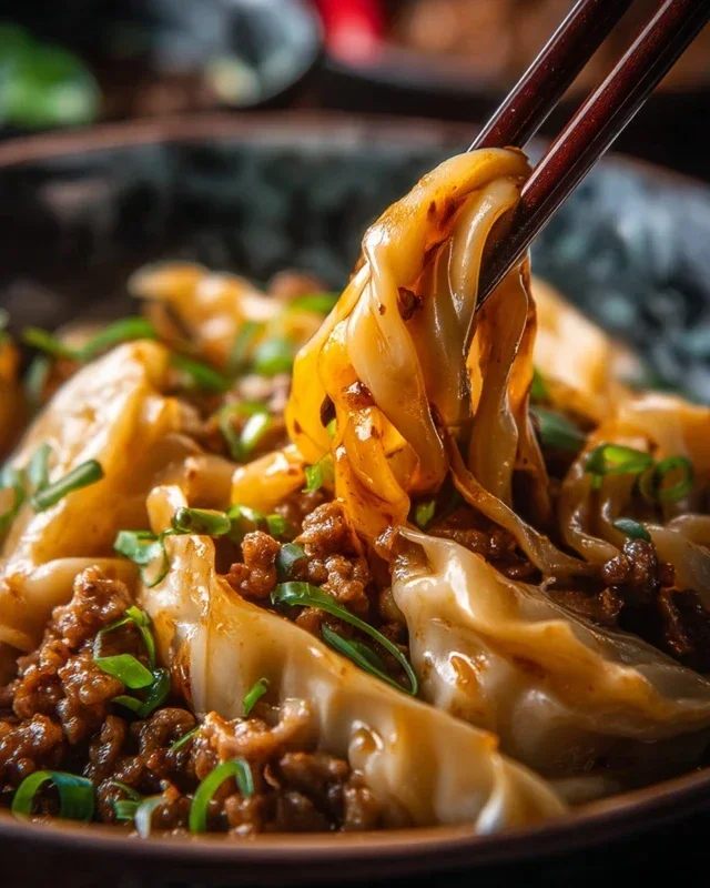 Potsticker Noodle Bowl