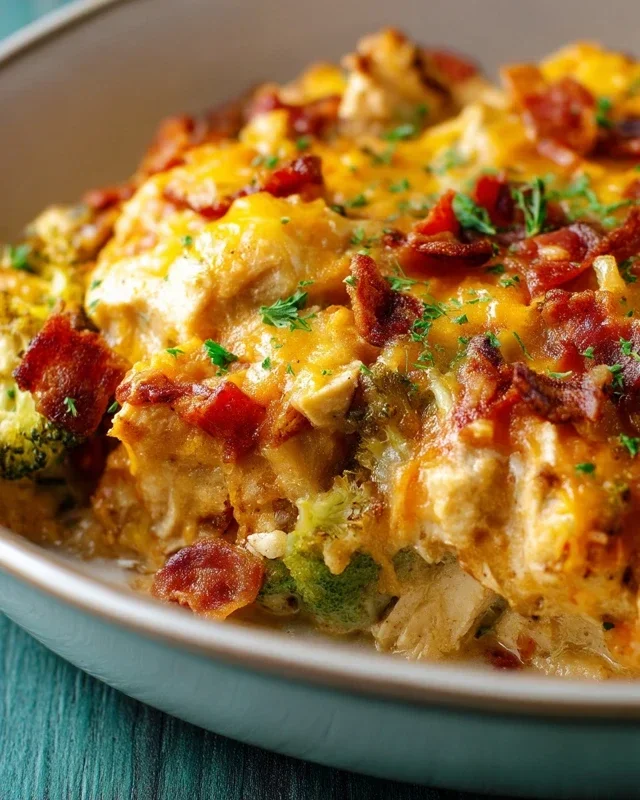Easy Low Carb Chicken Casserole