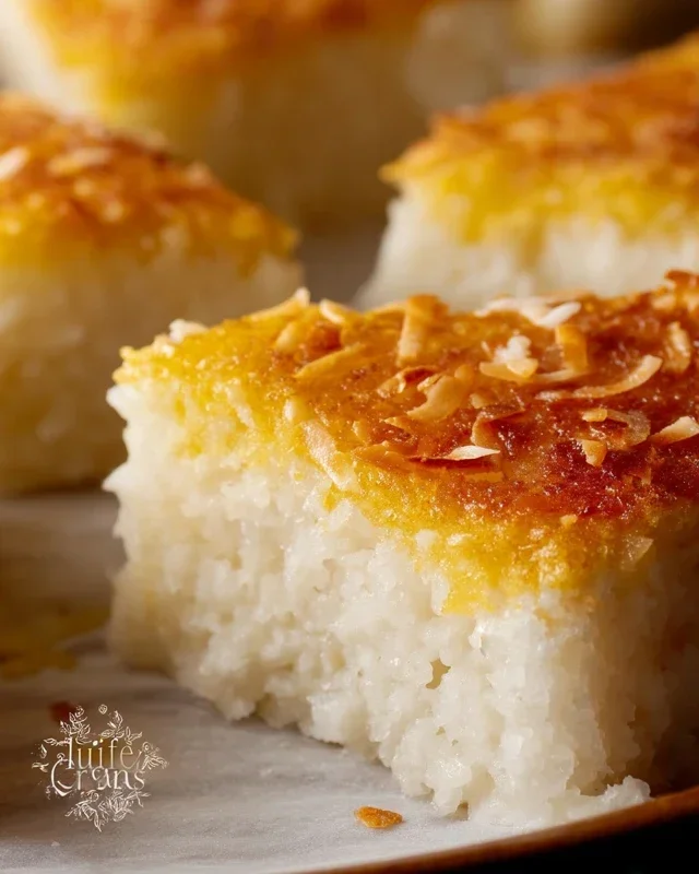 Sticky Coconut Cake