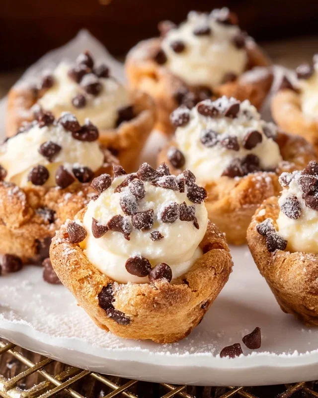 Mini Cannoli Cups
