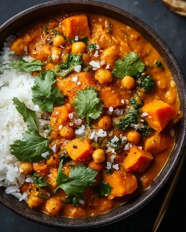 Sweet Potato and Chickpea Curry